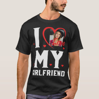 I Love My GF Customizable T-Shirt