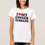 I Love My Ginger Husband T-Shirt