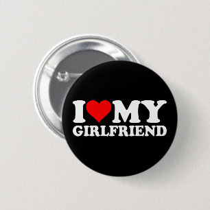 I Love My Girlfriend 1BK1 Button