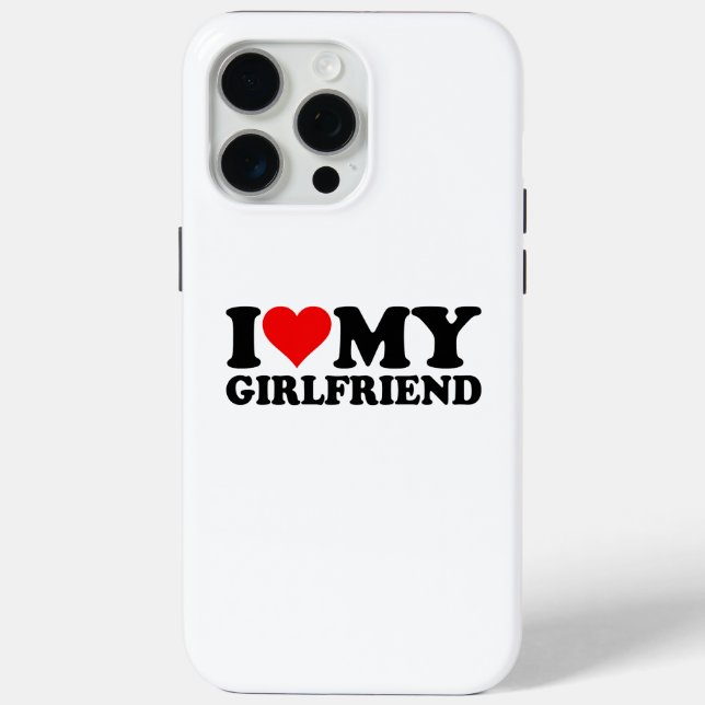 I Love My Girlfriend 1WH1 Case-Mate iPhone Case (Back)