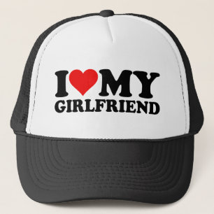 I Love My Girlfriend 1WH1 Trucker Hat