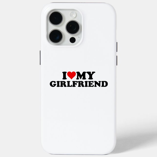 I Love My Girlfriend 3WH1 Case-Mate iPhone Case (Back)