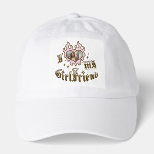 I Love My Girlfriend - Brown - DingusDesign Hat