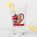 I Love My Girlfriend Custom Glass<br><div class="desc">Are you looking for a unique and personal gift for your boyfriend? Look no further than our I Love My Girlfriend custom photo design! Upload a photo to create a one-of-a-kind gift that he will love. It makes a perfect gift for birthdays, Valentine's Day, anniversaries, or any special occasion. Order...</div>