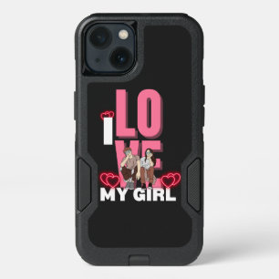 I Love My Girlfriend Custom iPhone 13 Case