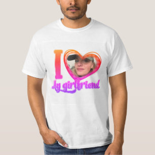 I Love My Girlfriend Custom Personalized Shirt