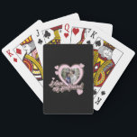 I Love My Girlfriend Custom Photo Poker Cards<br><div class="desc">I Love My Girlfriend Custom Photo Playing Cards. Perfect gift for valentines day,  anniversary or birthday. Features retro script font and hearts.</div>