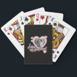 I Love My Girlfriend Custom Photo Poker Cards<br><div class="desc">I Love My Girlfriend Custom Photo Playing Cards. Perfect gift for valentines day,  anniversary or birthday. Features retro script font and hearts.</div>
