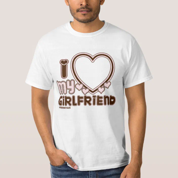 i love it when my girlfriend t shirt Unisex T-Shirt