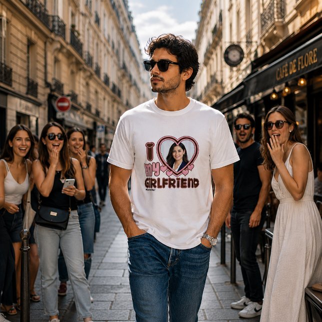 I Love My Girlfriend Custom T-shirt (Creator Uploaded)