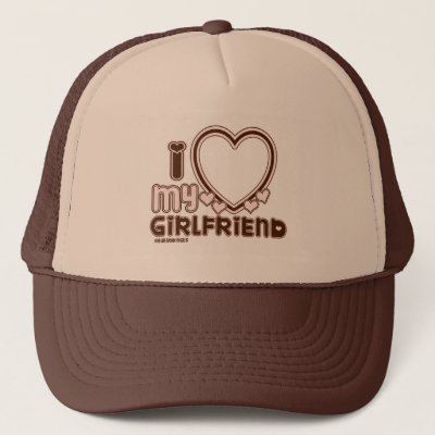 fitted hat with girlfriend name