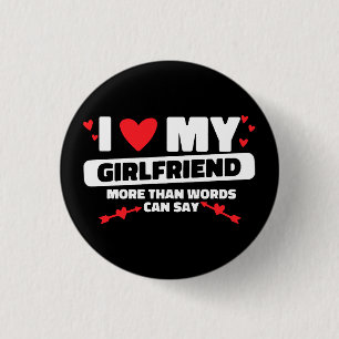 i love my girlfriend heart button