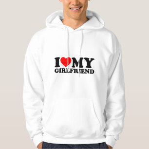 I Love My Girlfriend I Heart My Girlfriend Matchin Hoodie