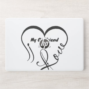 I Love My Girlfriend - I ♥ Us HP Laptop Skin