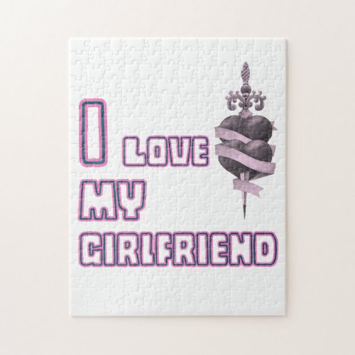I Love My Girlfriend Legends Style Puzzle
