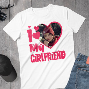 I Love My Girlfriend T-Shirts & T-Shirt Designs