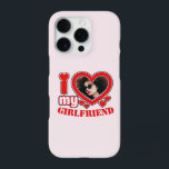 I Love My Girlfriend Personalized Photo Text iPhone 16 Pro Case<br><div class="desc">I Love My Girlfriend Personalized Photo and Text</div>