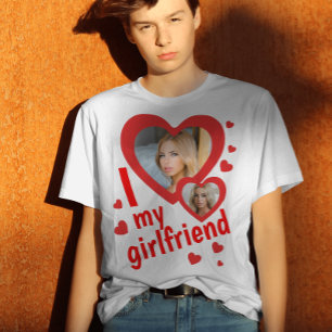 I love my Girlfriend photo T-Shirt