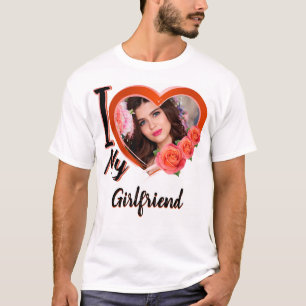 I Love My Girlfriend+Picture+Mitski+Red-heart T-Shirt