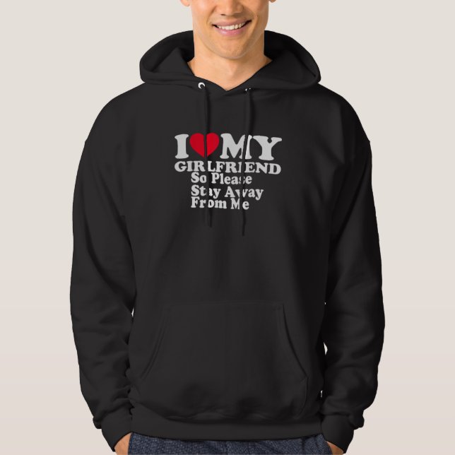 I Love My Girlfriend Shirt I Love My Girlfriend GF (Front)