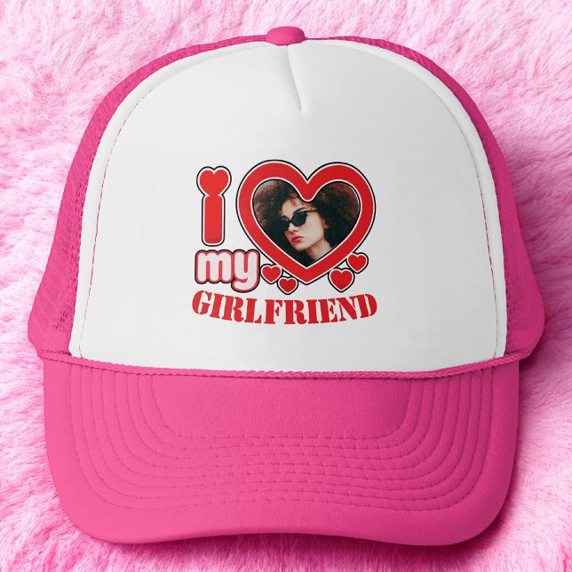 I Love My Girlfriend Trucker Hat (Creator Uploaded)