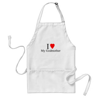 I love my godmother adult apron