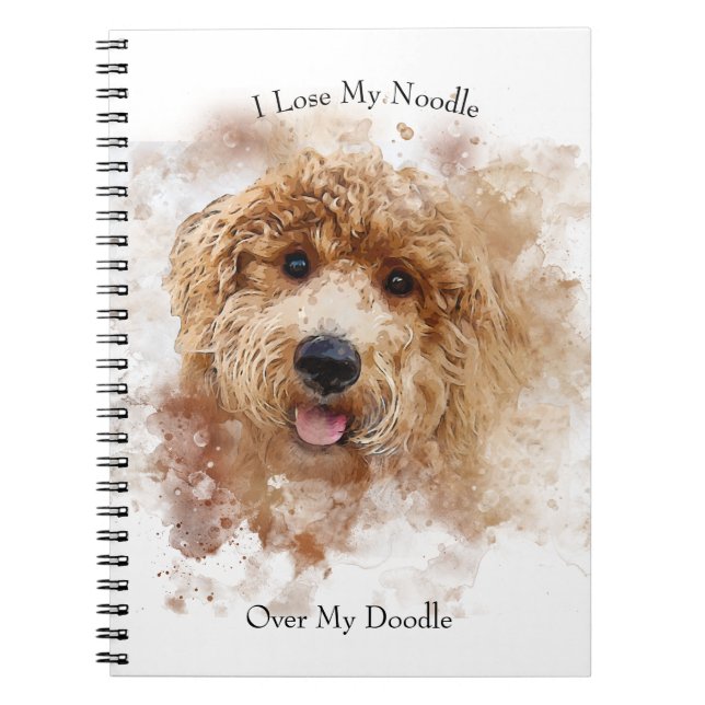 I Love My Golden Doodle Notebook (Front)