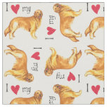 I Love my Golden Fabric