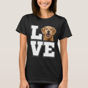 I love my Golden Retriever Dog Lovers Golden Dog T-Shirt