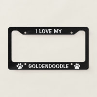I Love My Goldendoodle - Paw Prints Custom