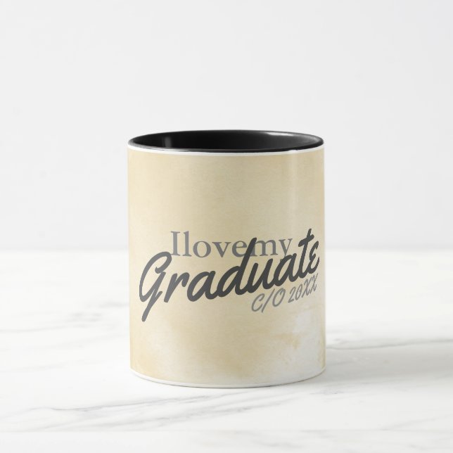 I love my Graduate C/O 20XX Mug (Center)