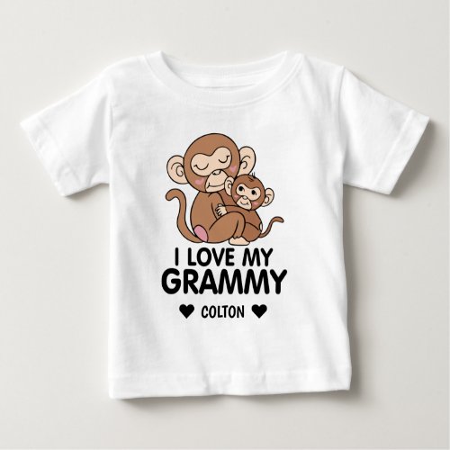 I love my Grammy Baby T_Shirt