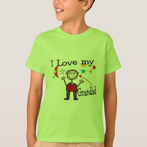 I Love My Grand Dad T_Shirt