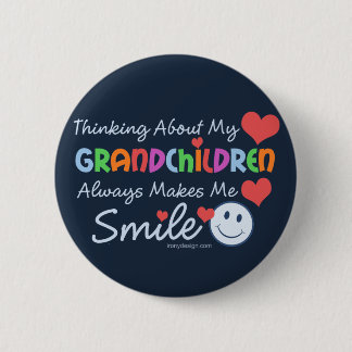 I Love My Grandchildren Button