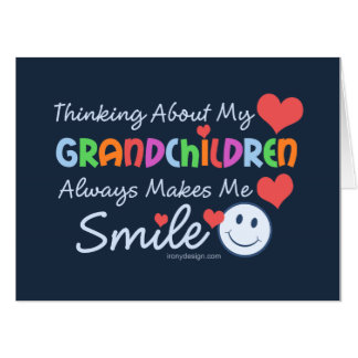 I Love My Grandchildren Card