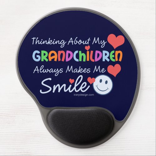 I Love My Grandchildren Gel Mouse Pad