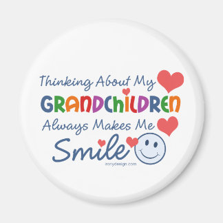 I Love My Grandchildren Magnet
