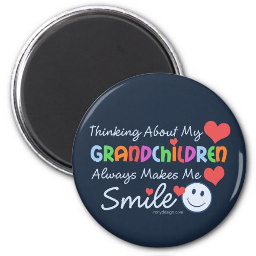 I Love My Grandchildren Magnet