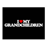 I Love My Grandchildren Postcard | Zazzle