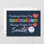 I Love My Grandchildren Postcard (Front/Back)