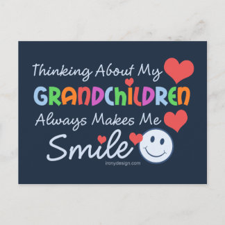 I Love My Grandchildren Postcard
