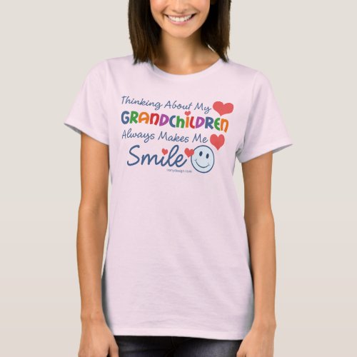 I Love My Grandchildren T_Shirt
