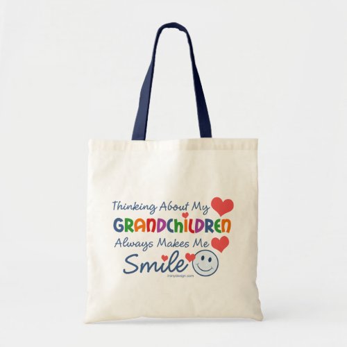 I Love My Grandchildren Tote Bag