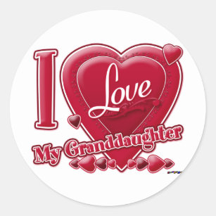 Granddaughter Stickers | Zazzle