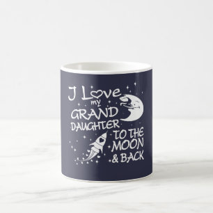 I Love My GrandDaughter to the Moon and Back Coffee Mug