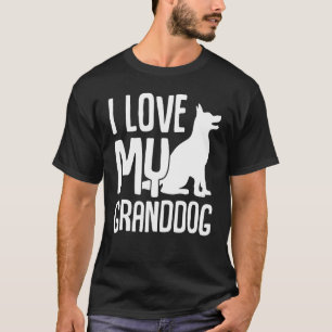 I Love My Granddog Dog Granddad Grandpaw 13 T-Shirt