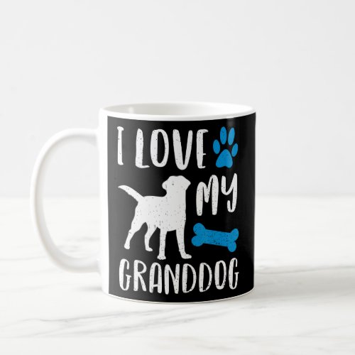 I Love My Granddog  Labrador Retriever Dog Grandma Coffee Mug