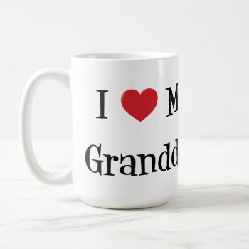 I Love My Granddog Mug by SheMuggedMe at Zazzle
