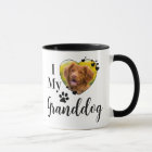 I Love My Granddog Personalized Grandpa Pet Photo