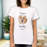 I Love My Granddog Personalized Grandma Pet Photo T Shirt Zazzle